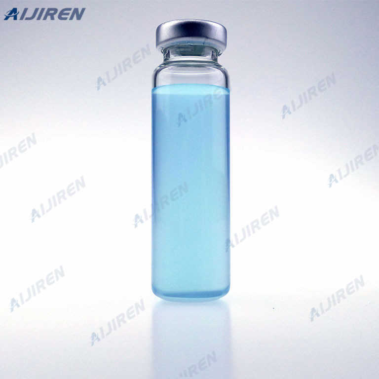 flat bottom 20ml al crimp HS ptfe septa vials